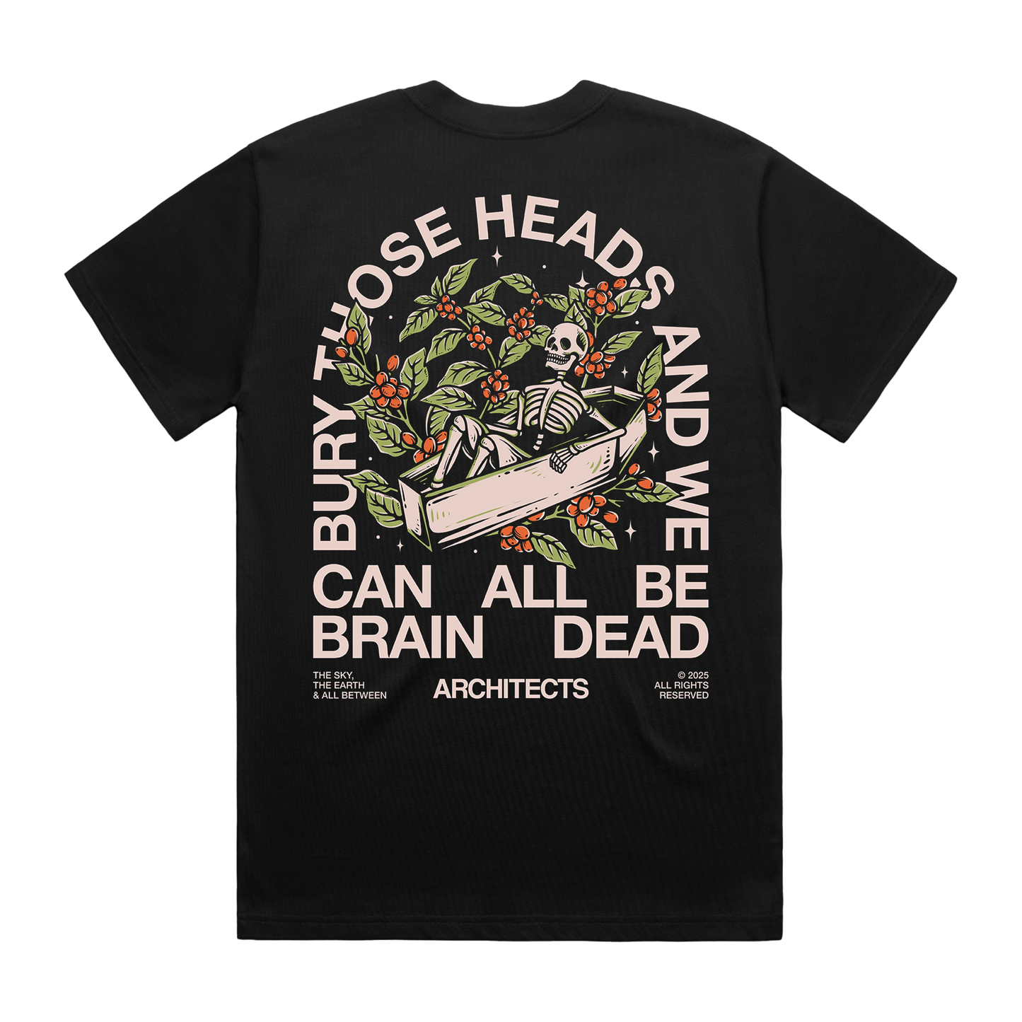 Bury Those Heads Black T-Shirt