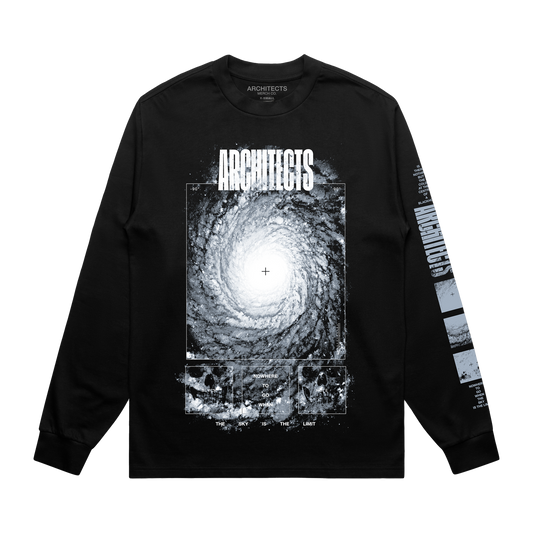 Architects Blackhole Nowhere To Go Black Longsleeve T-Shirt