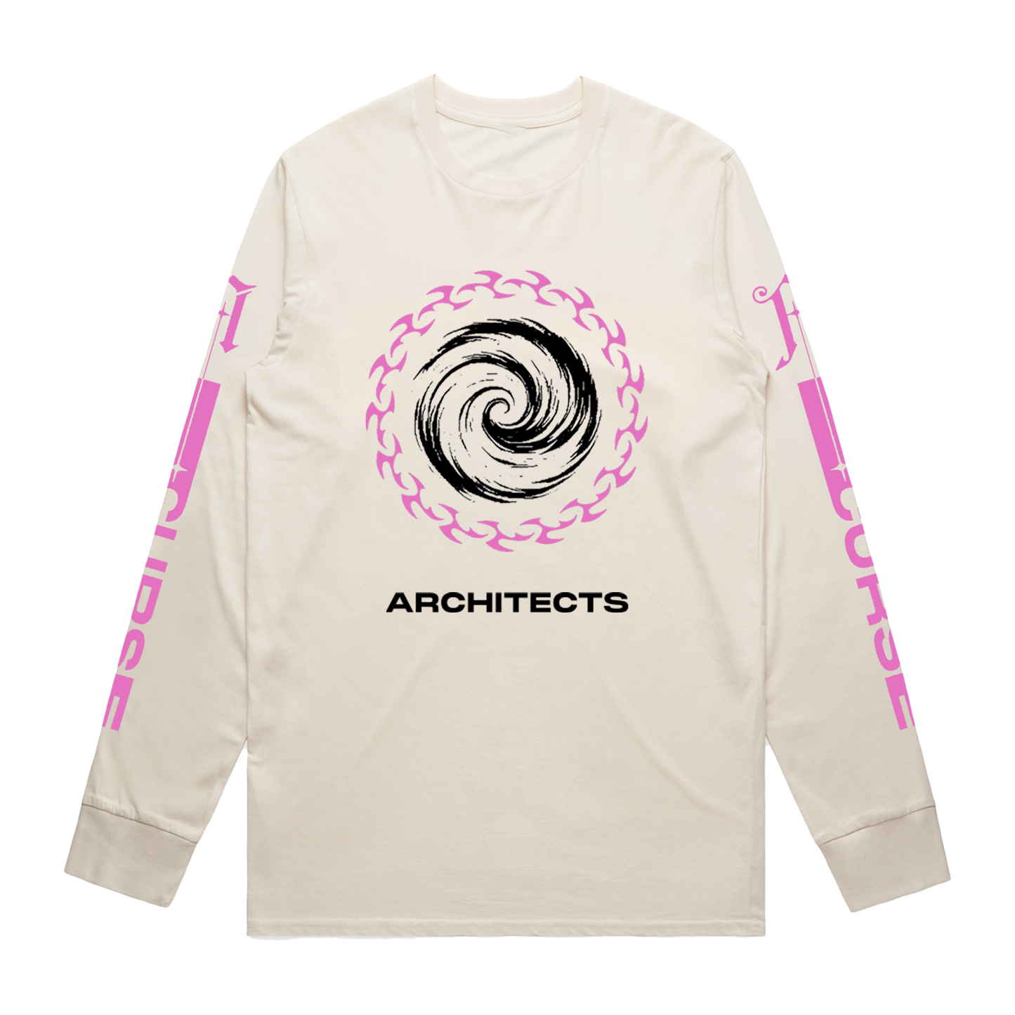 Curse Vortex (Natural) Long Sleeve