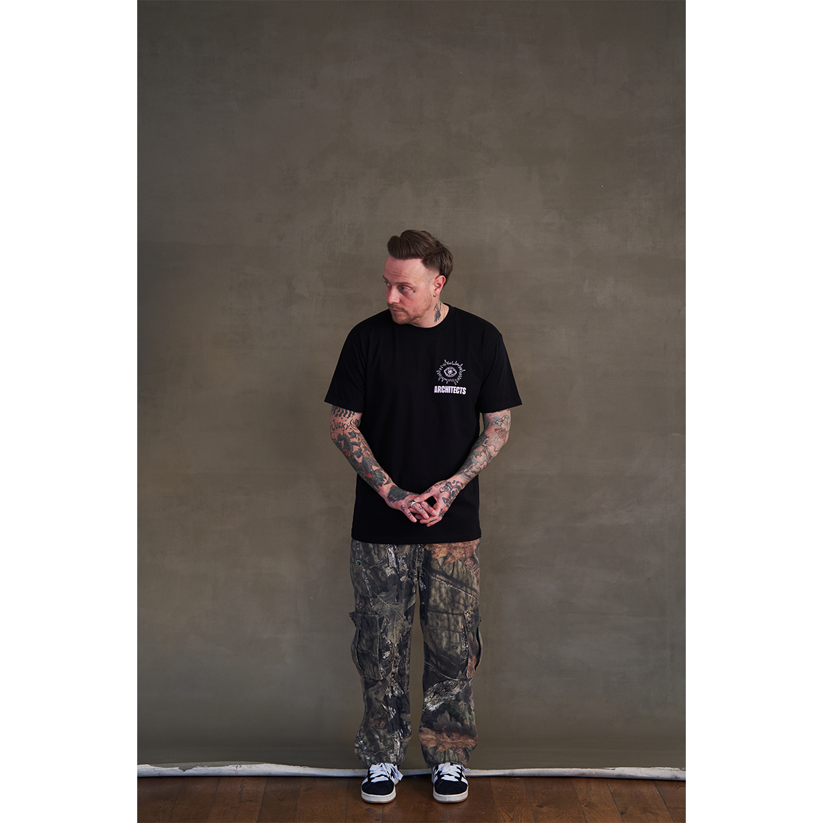 The Eye Between Black Tee