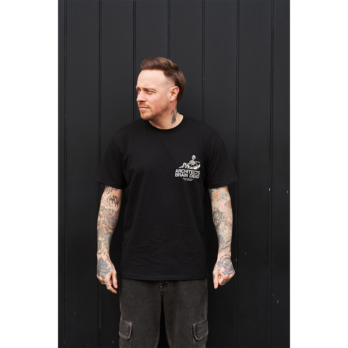 Bury Those Heads Black T-Shirt