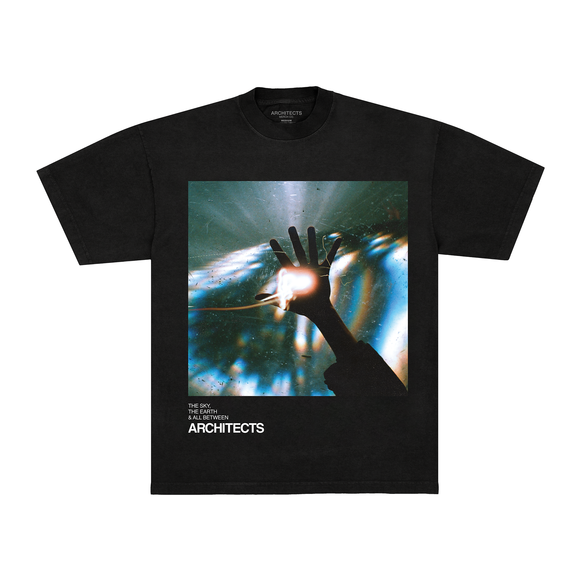 The Sky, The Earth Album Black T-Shirt