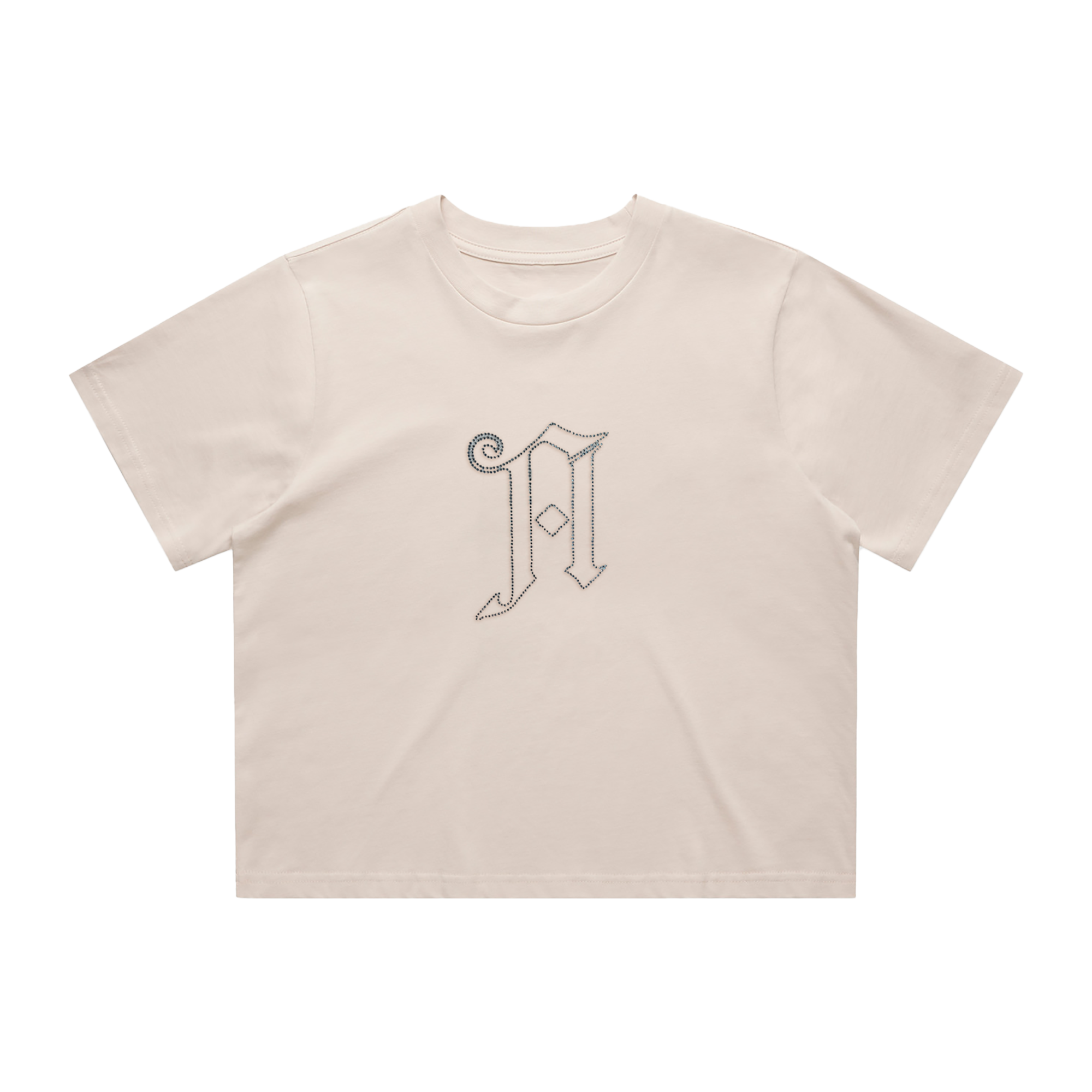Diamonte Crop T-Shirt