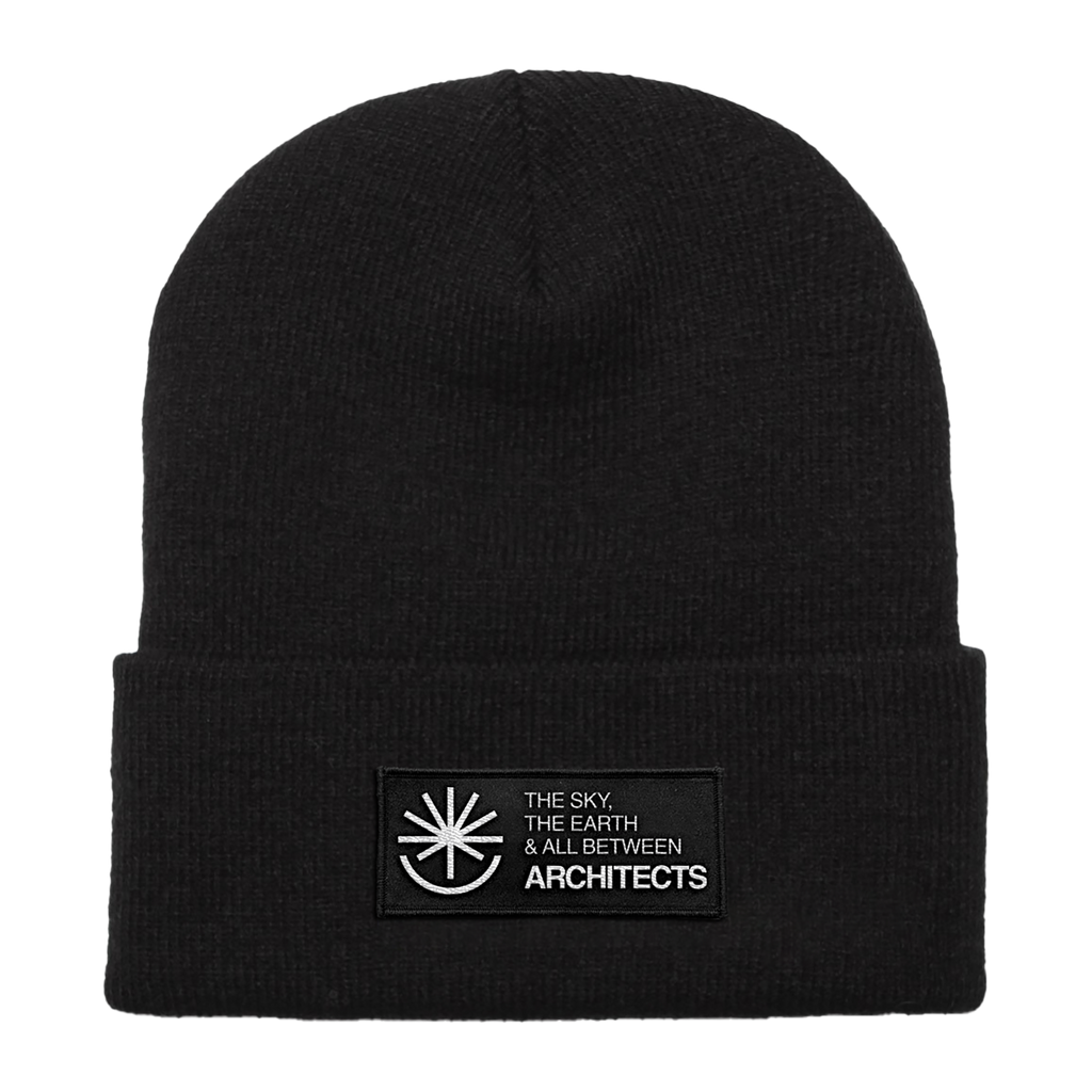 The Sky, The Earth Logo Black Beanie