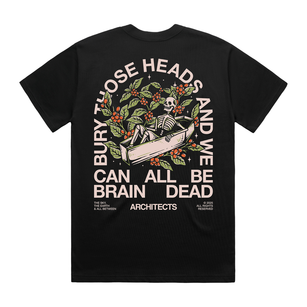 Bury Those Heads Black T-Shirt
