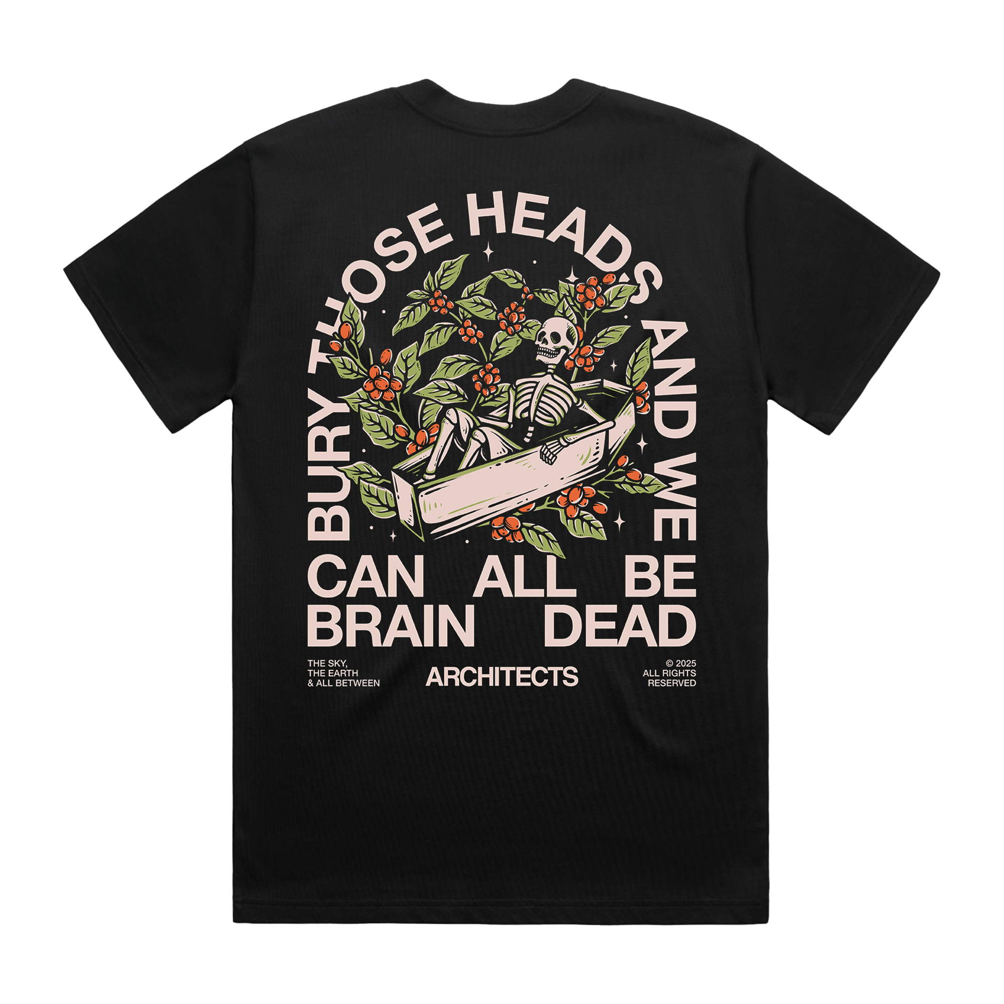 Bury Those Heads Black T-Shirt