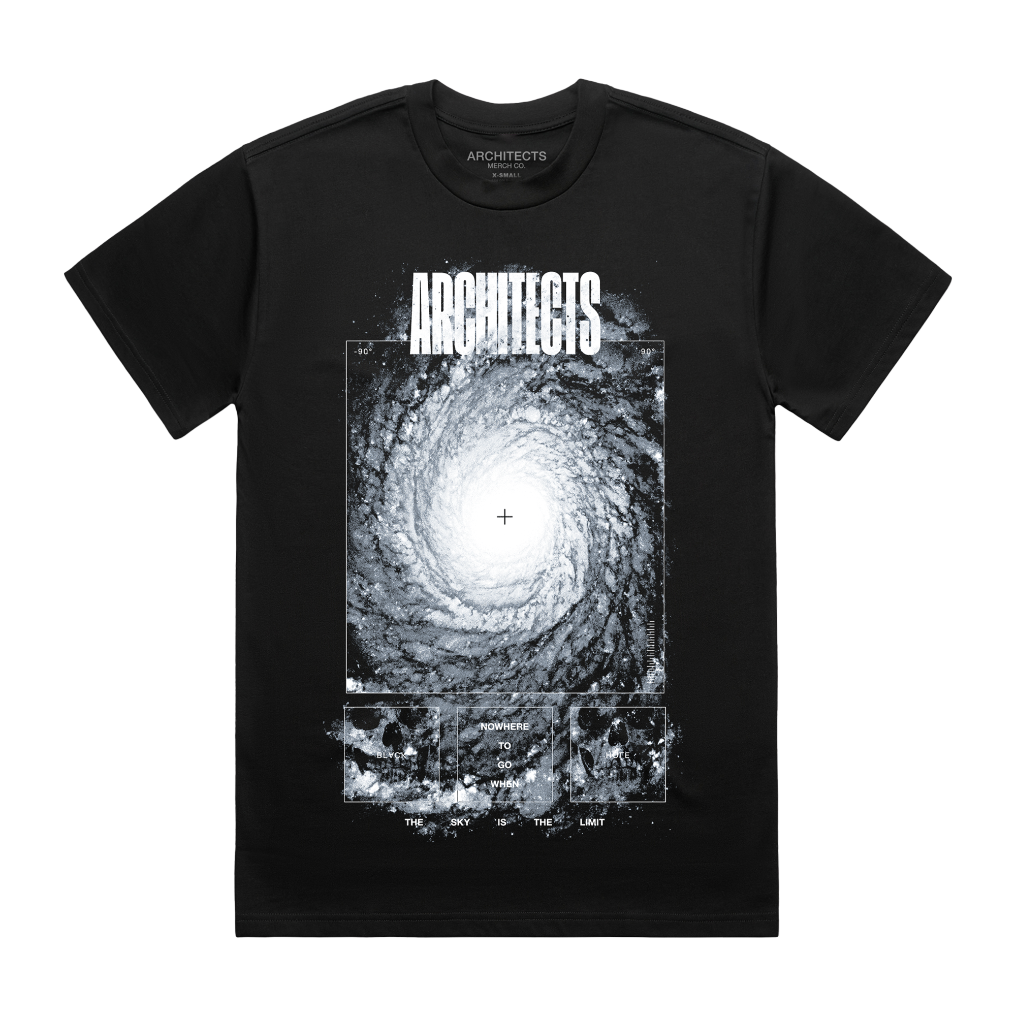 Architects Blackhole Nowhere To Go Black T-Shirt