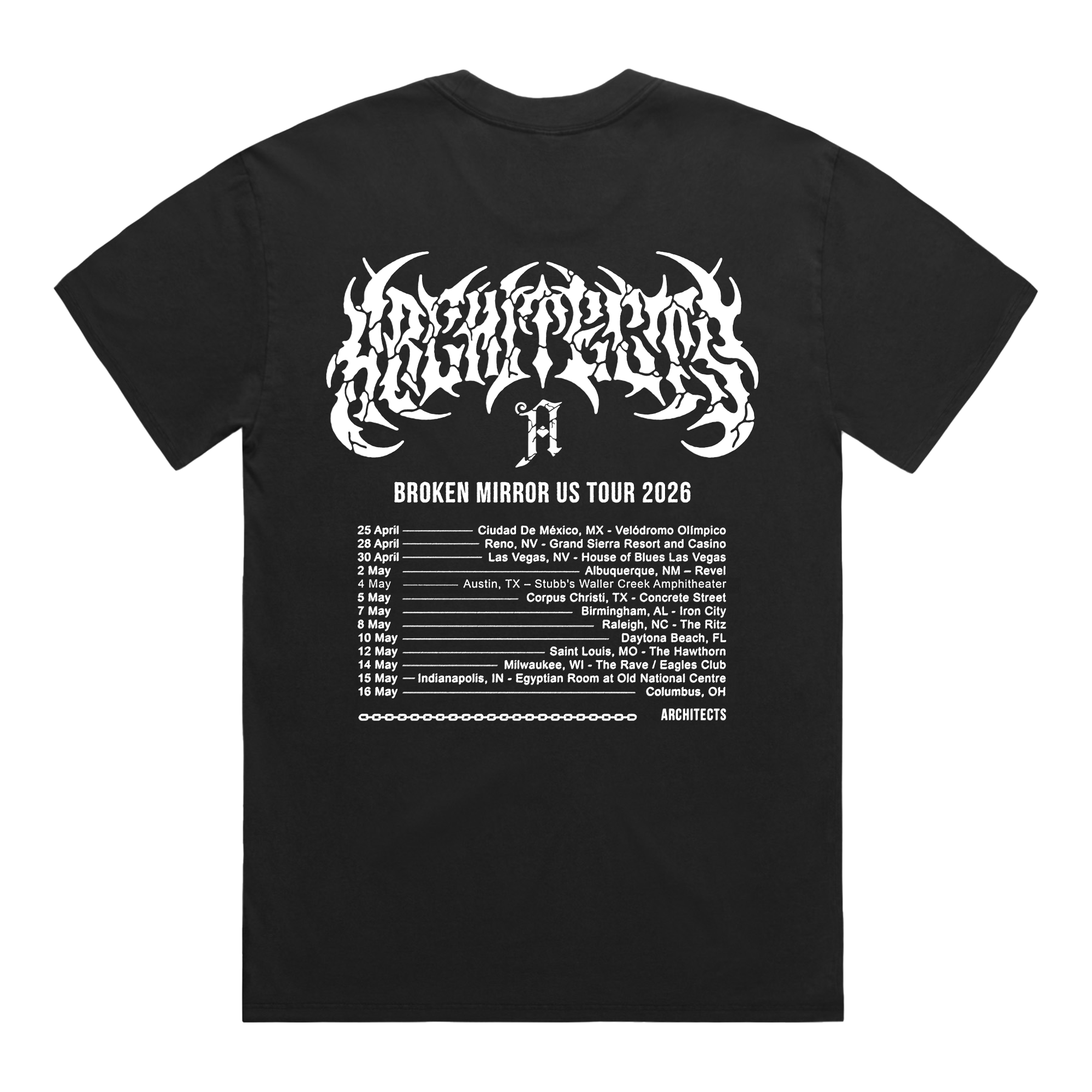 Hands of Reaper Tour T-Shirt