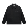 The Sky, The Earth Text Black Jacket