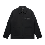 The Sky, The Earth Text Black Jacket
