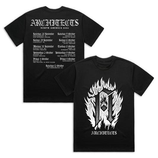 US 2024 Tour (Black) T-shirt