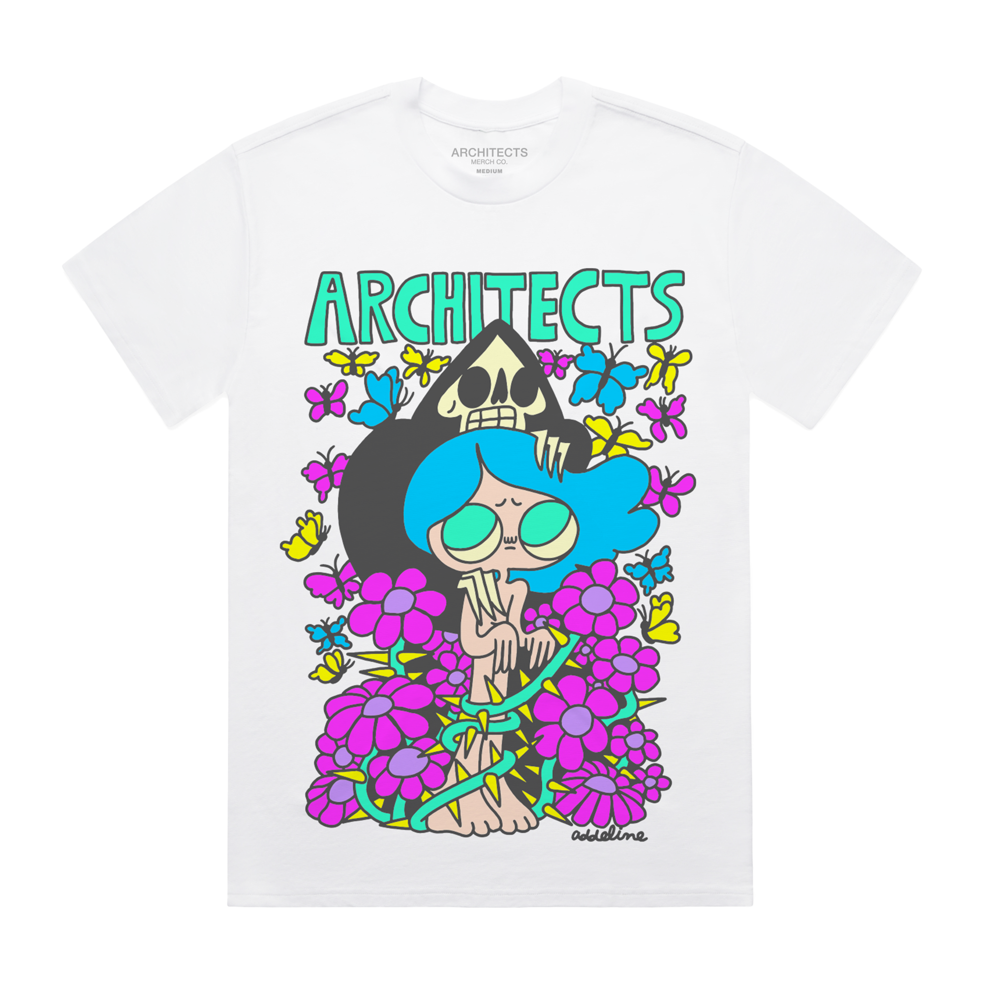 Butterfly White T-shirt