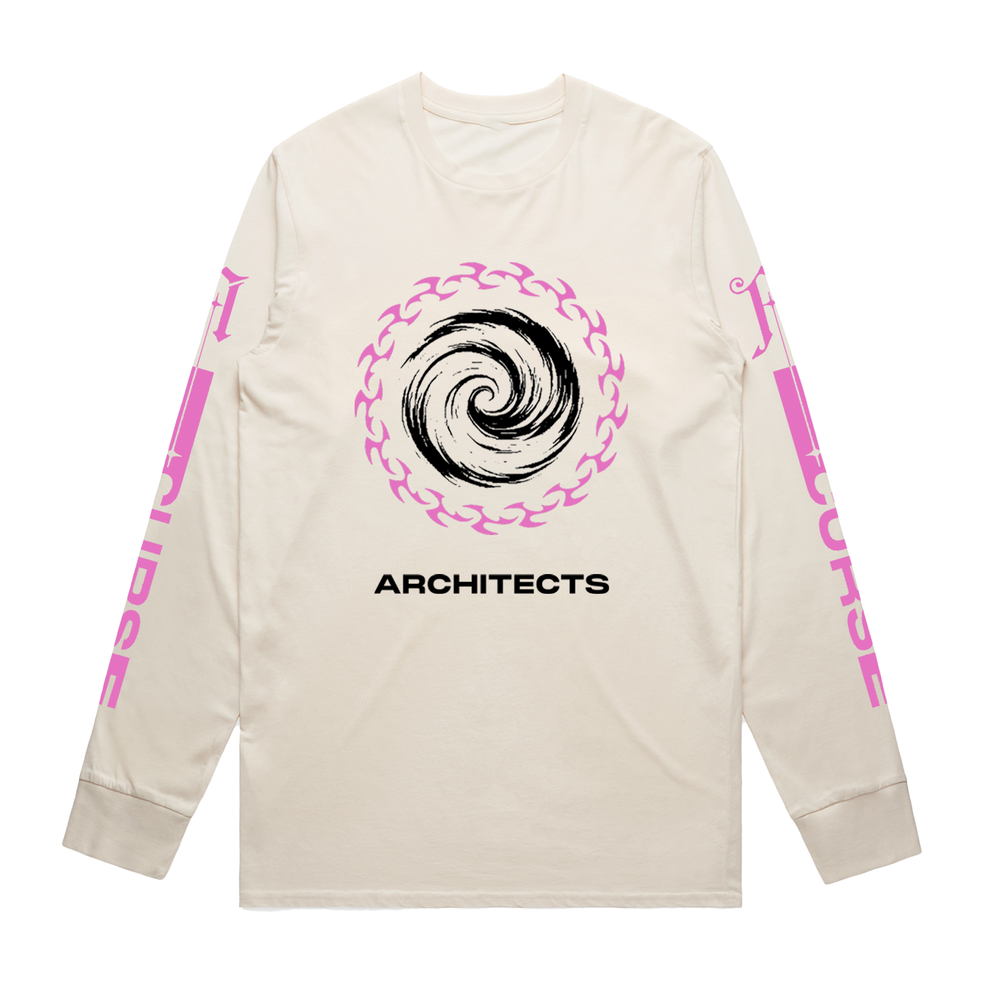 Curse Vortex (Natural) Long Sleeve