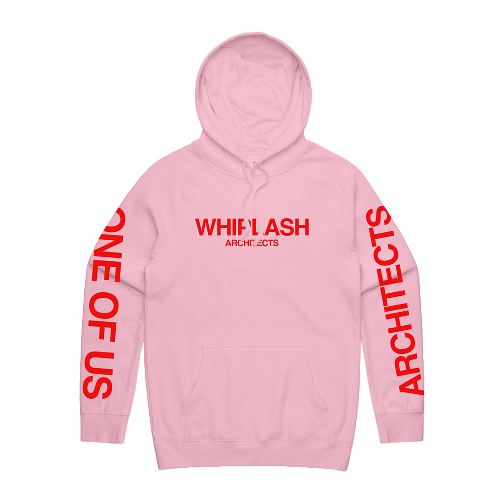 One Of Us Pink Pullover Hoodie