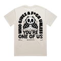 Who Gives A Fuck Natural T-shirt