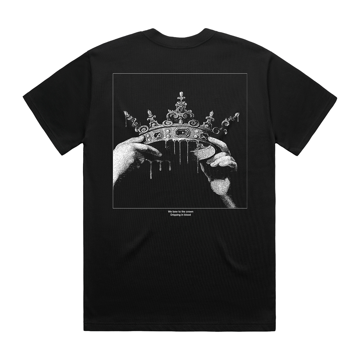 Bow To The Crown Black T-shirt