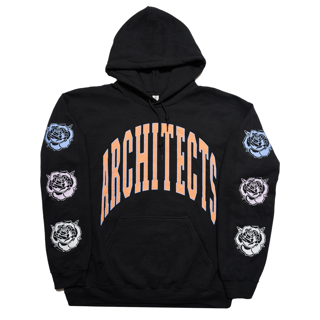 Rose (Black) Pullover Hoodie