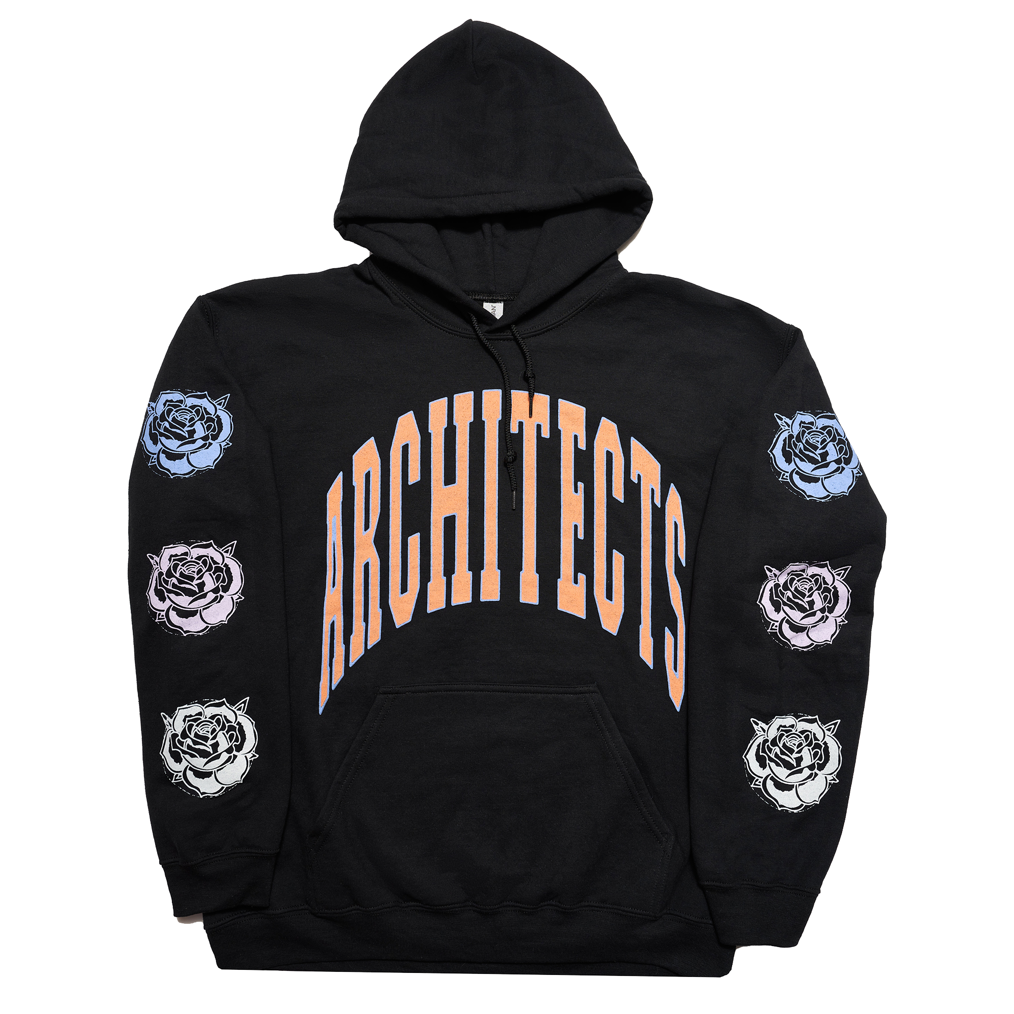 Rose (Black) Pullover Hoodie