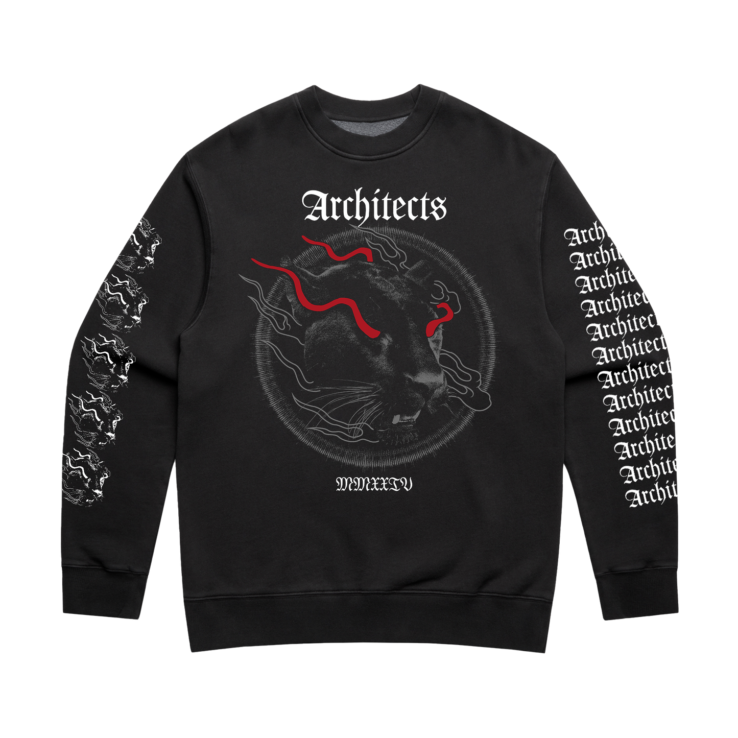 Panther (Black) Crewneck Sweatshirt