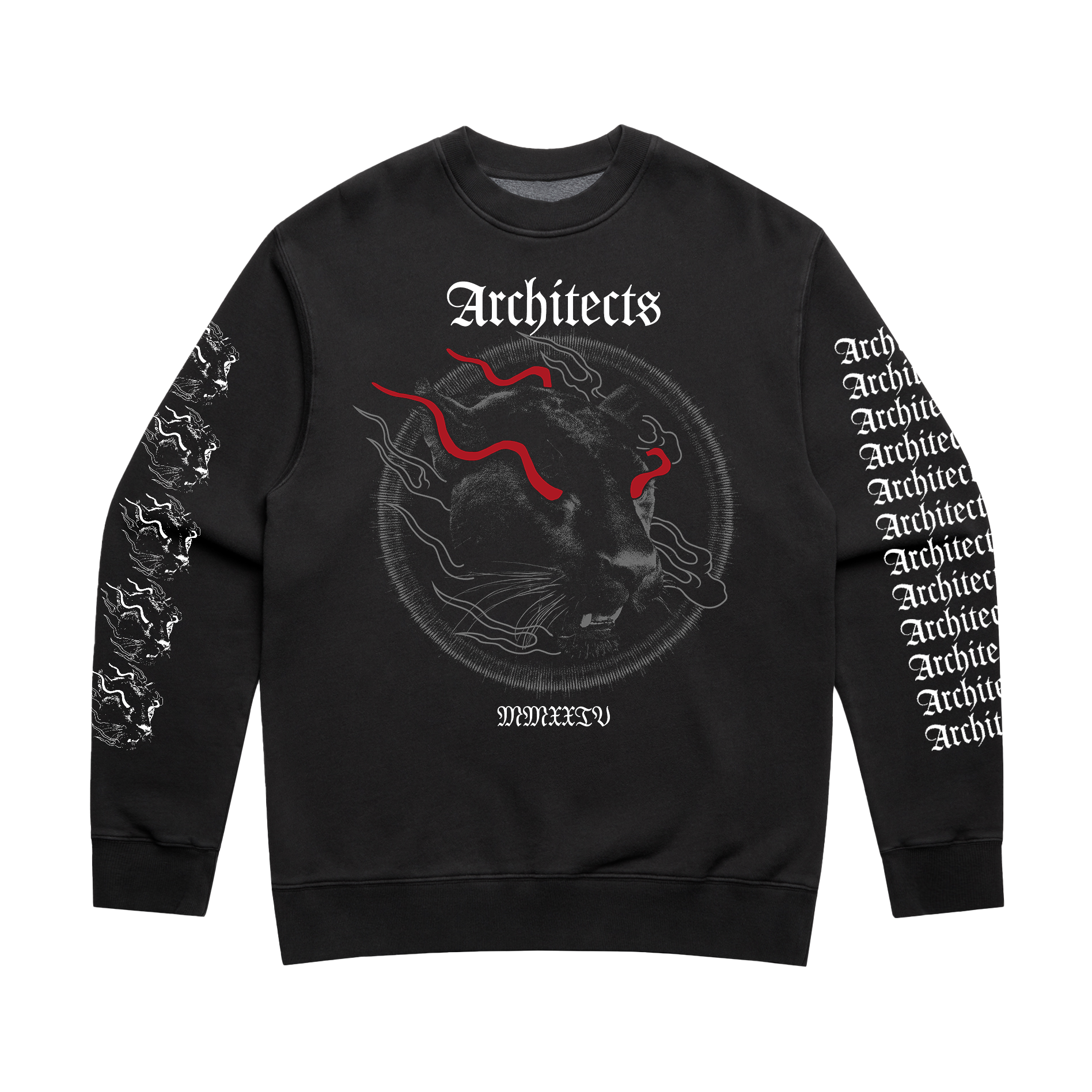 Panther (Black) Crewneck Sweatshirt