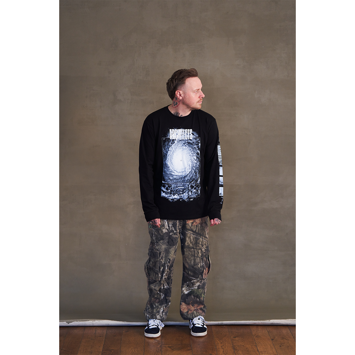 Architects Blackhole Nowhere To Go Black Longsleeve T-Shirt