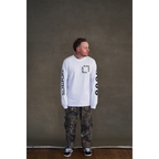 Architects Death Stared White Longsleeve T-Shirt
