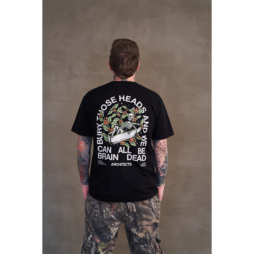 Bury Those Heads Black T-Shirt