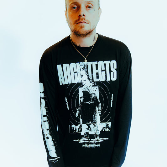 Whiplash Flame Black L/S T-shirt