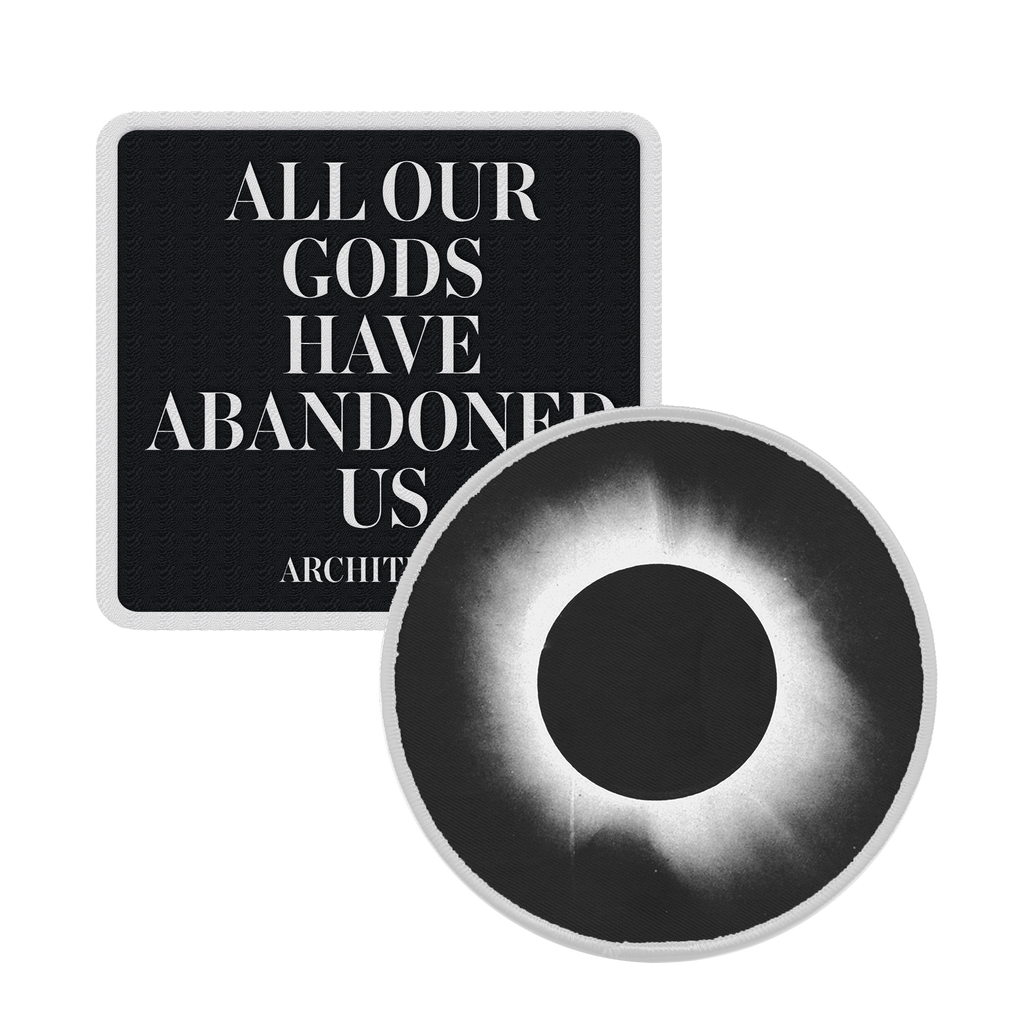 Set of two Architects patches with AOGHAU artwork.