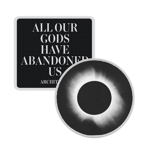 Set of two Architects patches with AOGHAU artwork.