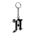 Architects A Silver Enamel Keyring