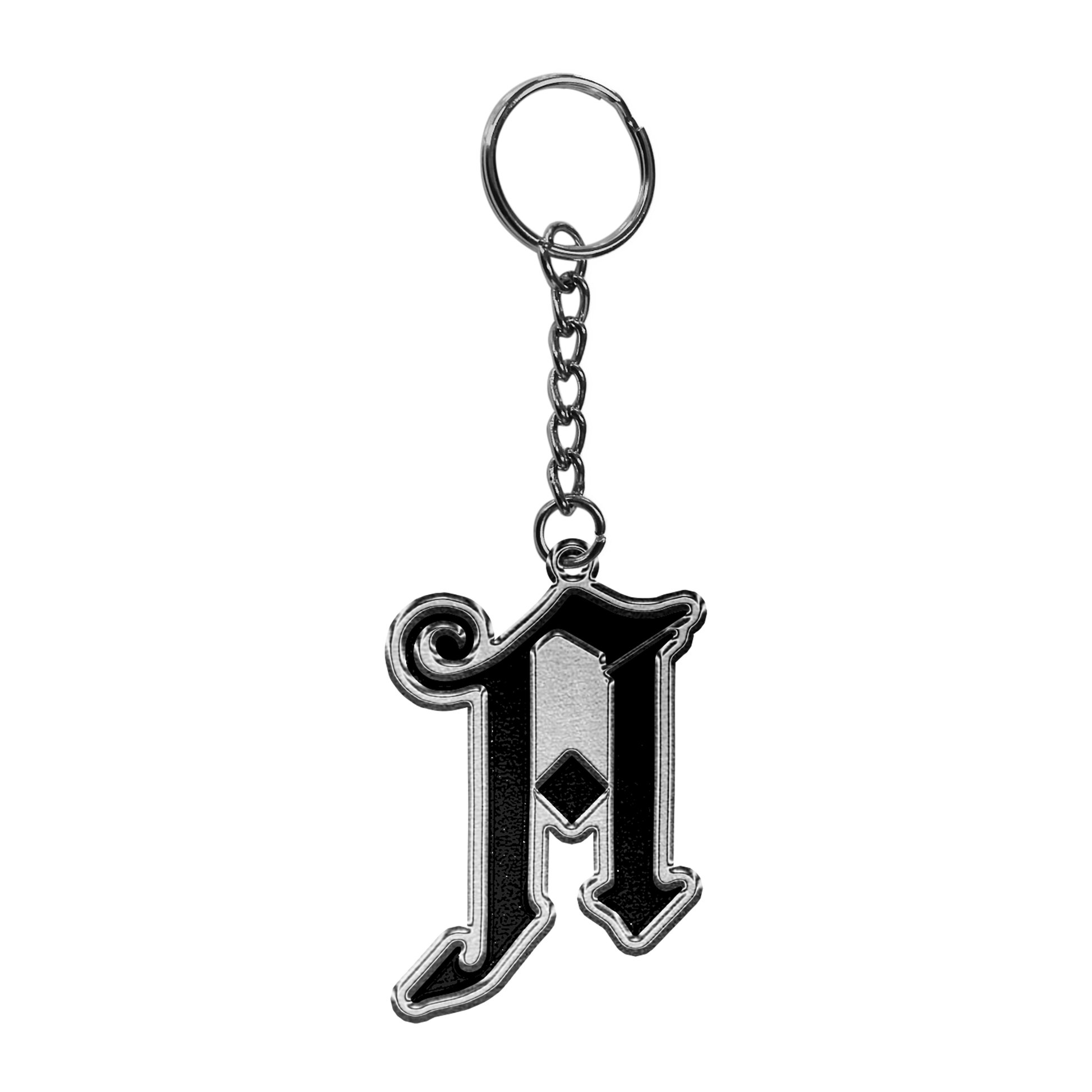 Architects A Silver Enamel Keyring