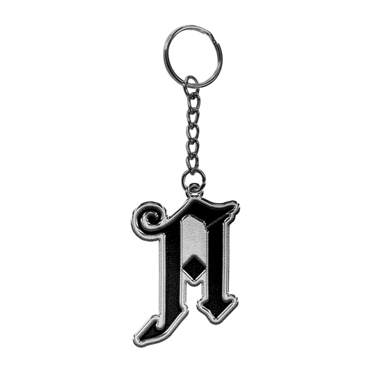 Architects A Silver Enamel Keyring